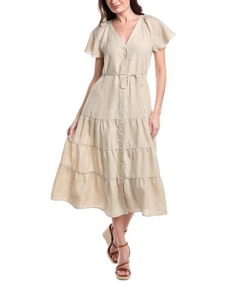 Tommy Bahama Coastalina Tiered Linen Shirtdress