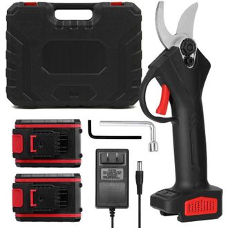 OEM Podadora El&eacute;ctrica Profesional Inal&aacute;mbrica Recargable De 48 V Para Jardines, Parques, Granjas E Invernaderos, Con Doble Bater&iacute;a Y Caja De Almacenamien