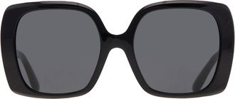 Dolce & Gabbana Dark Grey Square Ladies Sunglasses DG4475 501/87 56