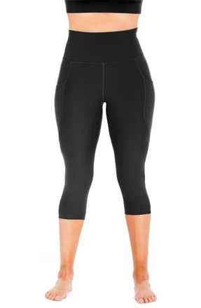 Love and Fit Guardian Capri Leggings in Black at Nordstrom, Size Small