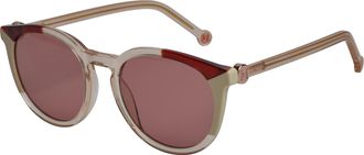 Carolina Herrera Womens Oval Sunglasses CH0053/S - Brown - One Size