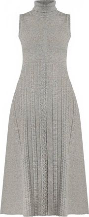 Shoshanna Womens Carmella Dress In Grey