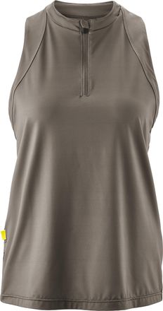 Gonso Radtrikot GONSO Adventure Jersey Sleeveless W, Damen, Gr. 38, grau (terragrau), 88% Polyester (recycelt), 12% Elasthan, Rundhals, Trikots Radtrikot, L