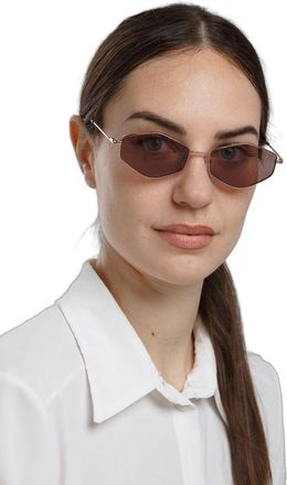 Ana Hickmann Womens Sunglasses Rose Gold-Pink Metal