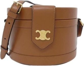 Celine Pre-owned Cross Body Bags, female, Brown, Size: ONE SIZE Pre-owned Vintage Cross Body Bag