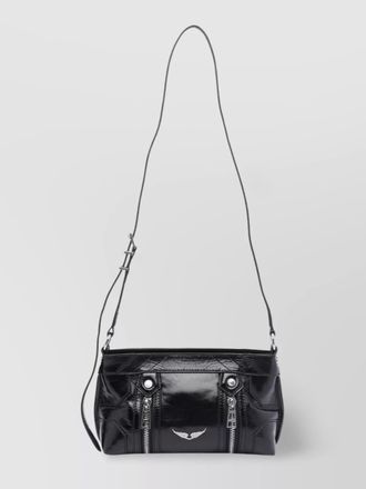 Zadig&Voltaire sunny mood leather crossbody bag