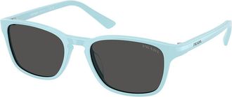 Prada PR D13SU 25I08Z Mens Sunglasses Blue Size 52