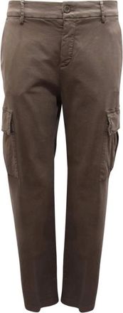 Mason's Cargo Broek Groen Recht Model - Dames - Chinos - Groen - S - Katoen - Broeken