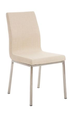 Clp Clp - Silla De Comedor Colmar En Tela Crema
