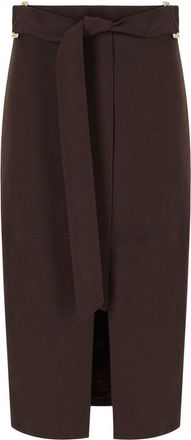 Elisabetta Franchi GONNA MIDI CACAO ELISABETTA FRANCHI