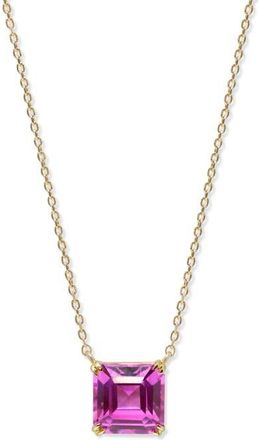 Anzie Jac + Jo Harper Amethyst Pendant Necklace in Pink at Nordstrom, Size One Size Oz