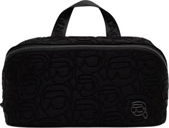 Karl Lagerfeld Beauty Case da Viaggio Ikon - - Bags - unisex - Nero - ONE SIZE