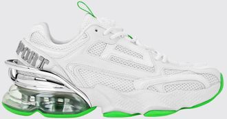 Plein Sport Sneakers Runner PS Thunder Mix low-top in mesh con suola dentellata