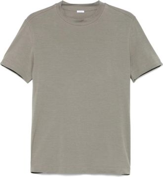 Malo Tops, Heren, Grijs, 4Xl, Katoen, Grijze Stretch Katoenen T-Shirt