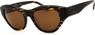 DKNY DO517S 233 Crystal Brown Horn/Brown