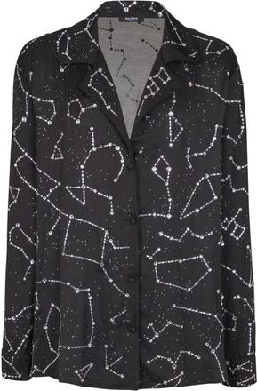 Balmain Hombre, Camisas, Negro, Talla: 2XL