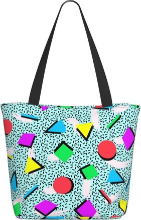 AOOEDM Retro 80s 90s Clothes Ladies Shopping Bag 13x11x7in.The Perfect ValentineS Day Gift.It Is The Best ValentineS Day Gift For Mom, Daughter, Wife,Etc