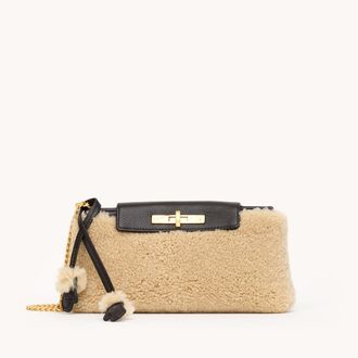Hammitt Hammitt Charlotte Sundance Shearling Brushed Gold Sml