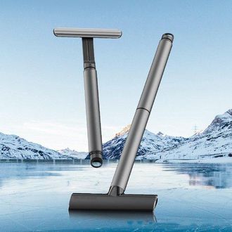 OEM Raspador De Hielo Con Limpiaparabrisas Desmontable Para Ventanas De Coche, Apto Para Nieve, Lluvia Y Niebla