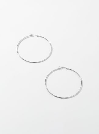 Simons Womens XL hoop earrings