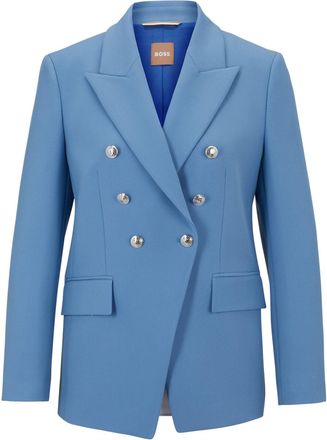 HUGO BOSS Womens Jelary 10237030 01 in Open Blue - Size 6 UK
