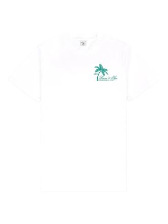 Sporty & Rich Palm Tree print T-shirt - White