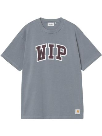Carhartt Work in Progress Light Blue Logo T-Shirt