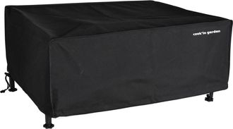 COOK IN GARDEN Funda para plancha tamaño L en lona negra