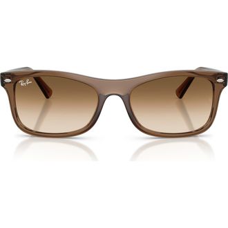 Ray-Ban Square Sunglasses in Light Brown /Clear Brown at Nordstrom
