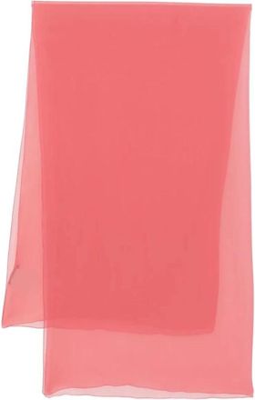 Alberta Ferretti Licht Ontwerp Zijden Sjaal Rechthoekige Vorm - Dames - Zijden sjaals - Roze - ONE Size - Accessoires