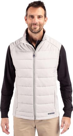 Cutter & Buck Evoke Hybrid Softshell Recycled Mens Full Zip Vest