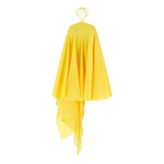 Jacquemus Short Dresses, female, Yellow, Size: M La Robe Triangle Courte