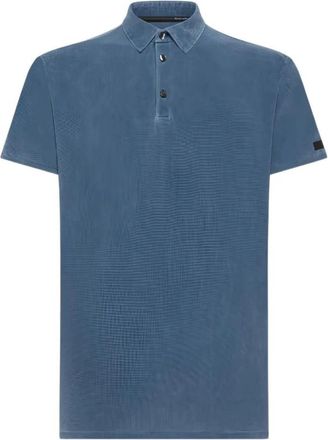 Roberto Ricci Design Techno Wash Piqu&eacute; Polo - Heren - Polos - Blauw - L - Tops