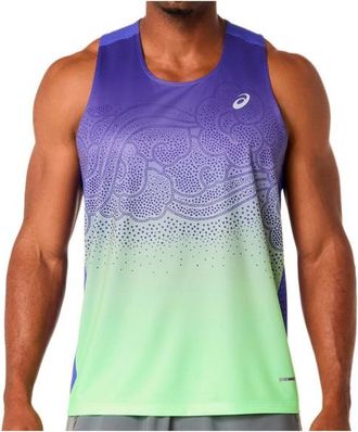 Asics Road Fade Singlet Tank Top f&uuml;r Herren | bunt