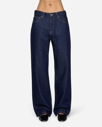 EB Denim Mid Rise Baggy Jean In Havana Night