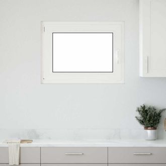 Berkfield Home Basement Window RISOR 90x70 cm Tilt&Turn DIN Left Anthracite