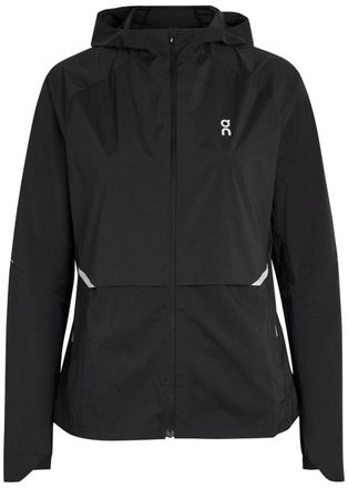 On Core Hooded Shell Jacket - Black - S (UK8-10 / S)
