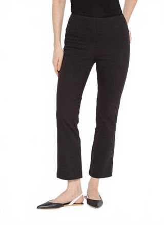 Lyss&eacute; Ankle Denim Baby Bootcut Pant In Black