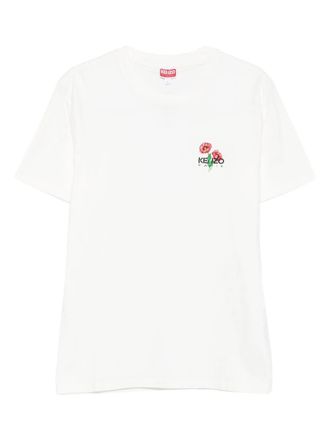 Kenzo Gots Archive Bouquet Embroidered Slim Tshirt