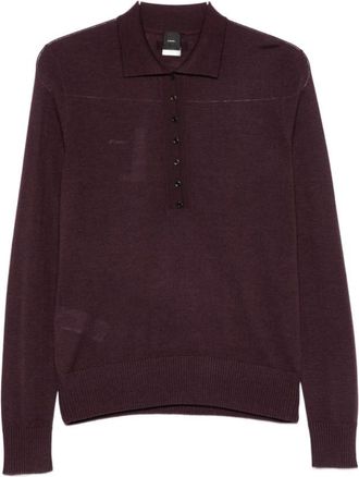 Pinko Pinko T-shirts en Poloshirts - Dames - Polos - Paars - S - Tops