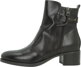 Nero Giardini Manolete Laarsjes met Hak - Dames - Laarzen met Hak - Bruin - 37 EU - Leer - Schoenen