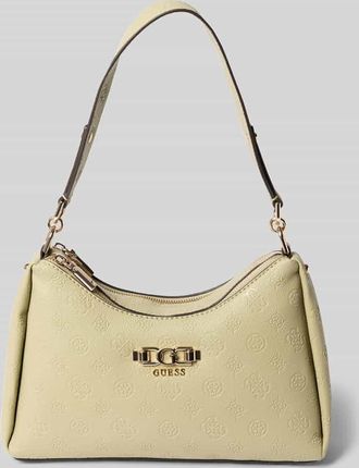 Guess Shoulder Bag in Leder-Optik mit Logo-Detail Modell Anise in Mint, Gr&ouml;&szlig;e 1