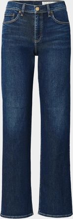 Rag & Bone Shea Stretch Featherweight Relaxed Straight-Leg Jeans