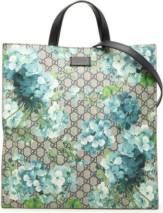 Gucci Pre-owned Gucci GG Supreme Blooms Convertible Soft Tote Ladies M569QUUCD16R2E0G