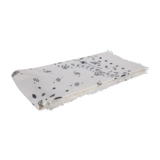 Kujten Kujten, Accessoires, Dames, Wit, ONE Size, Wol, Bandana Hachiko