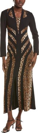 Burryco Black Embellished Maxi Dress