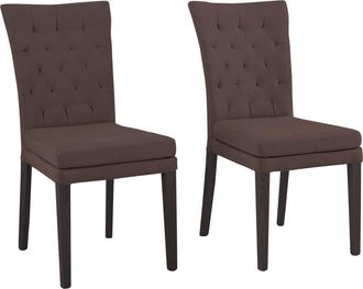 HOME AFFAIRE 4-Fussstuhl »Colorado« (Set) 4 Stk.Beine aus Buche, wengefarben lackiert, Im 2er, 4er oder 6er-Set