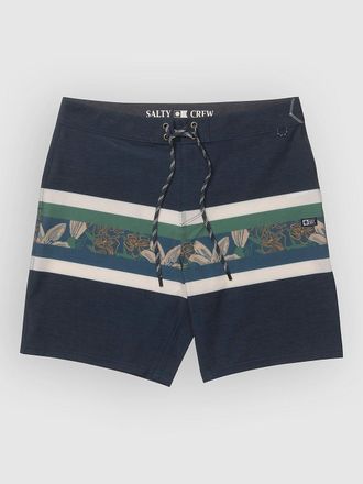 Salty Crew Crew Stripe Boardshorts blauw