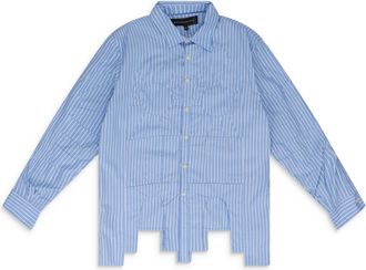 Who Decides War by Ev Bravado INDIGO ARCHES BUTTON-DOWN SHIRT