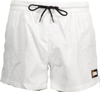 Karl Lagerfeld Bianco Polyester Mens Swim Mens Boxer